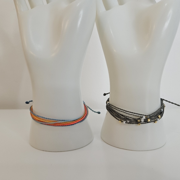 Pura Vida 2 stackable bracelets multi color - Picture 4 of 7